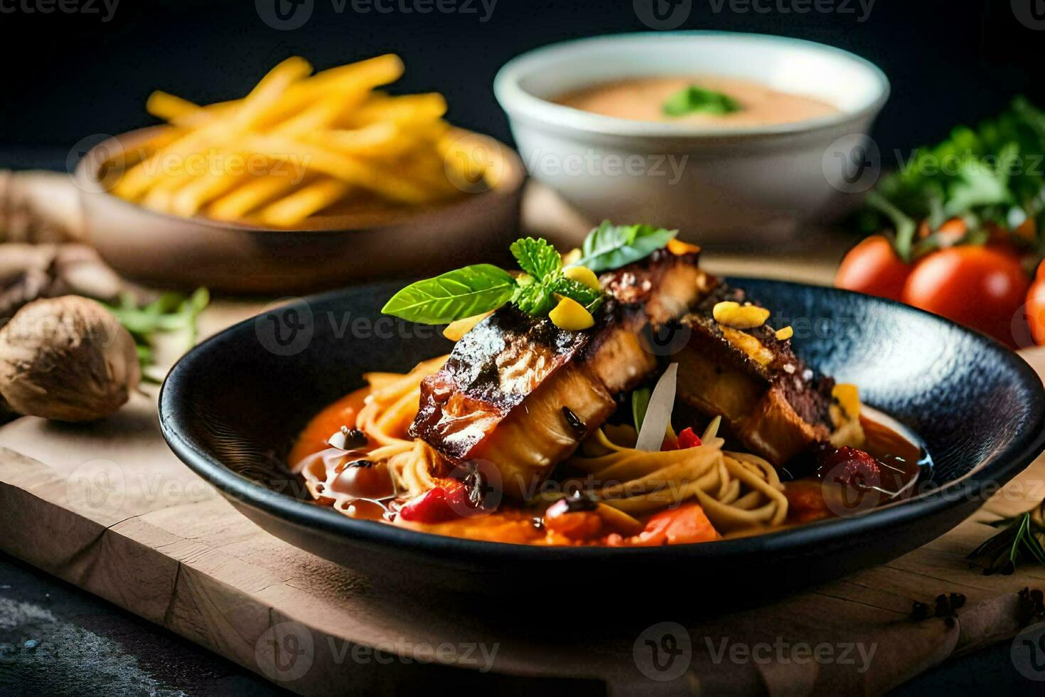 the best food in the world. AI-Generated photo