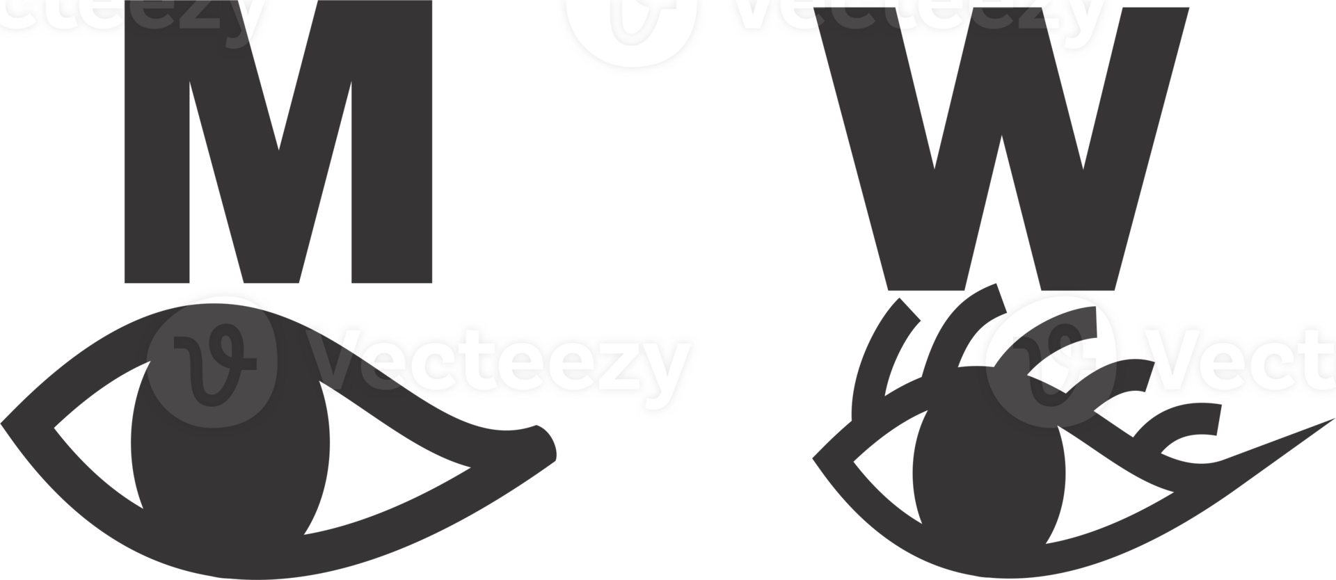 The sign of toilet png