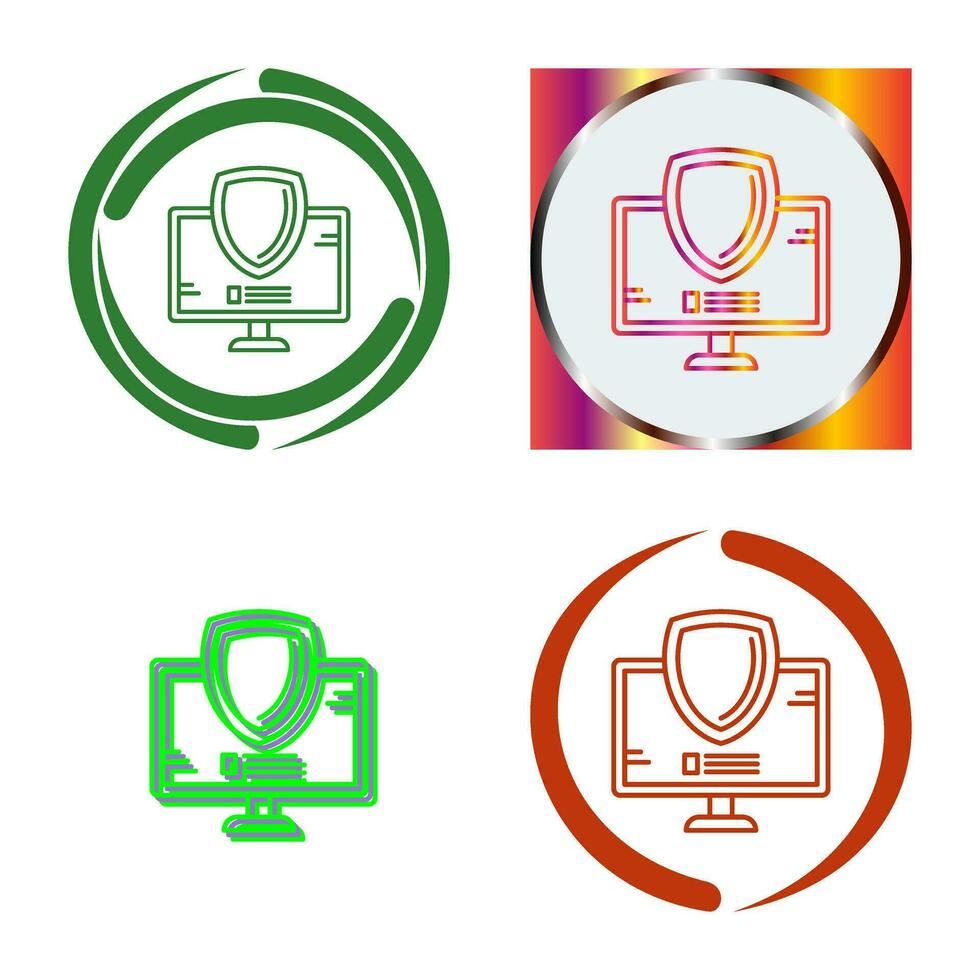 Unprotected Vector Icon