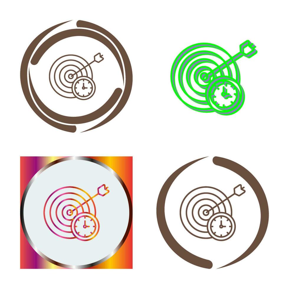 In Time Vector Icon