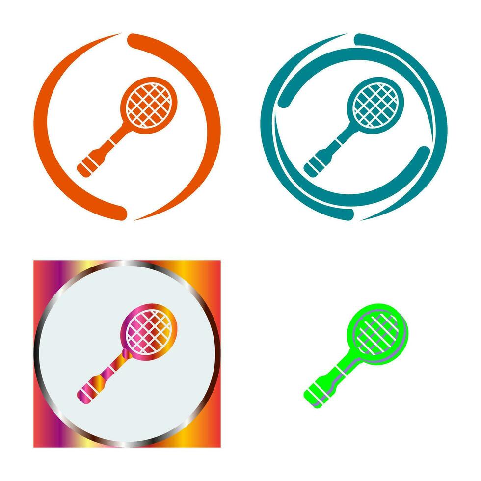 Racket Vector Icon