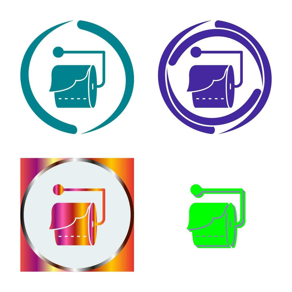 Tissue Roll Vector Icon