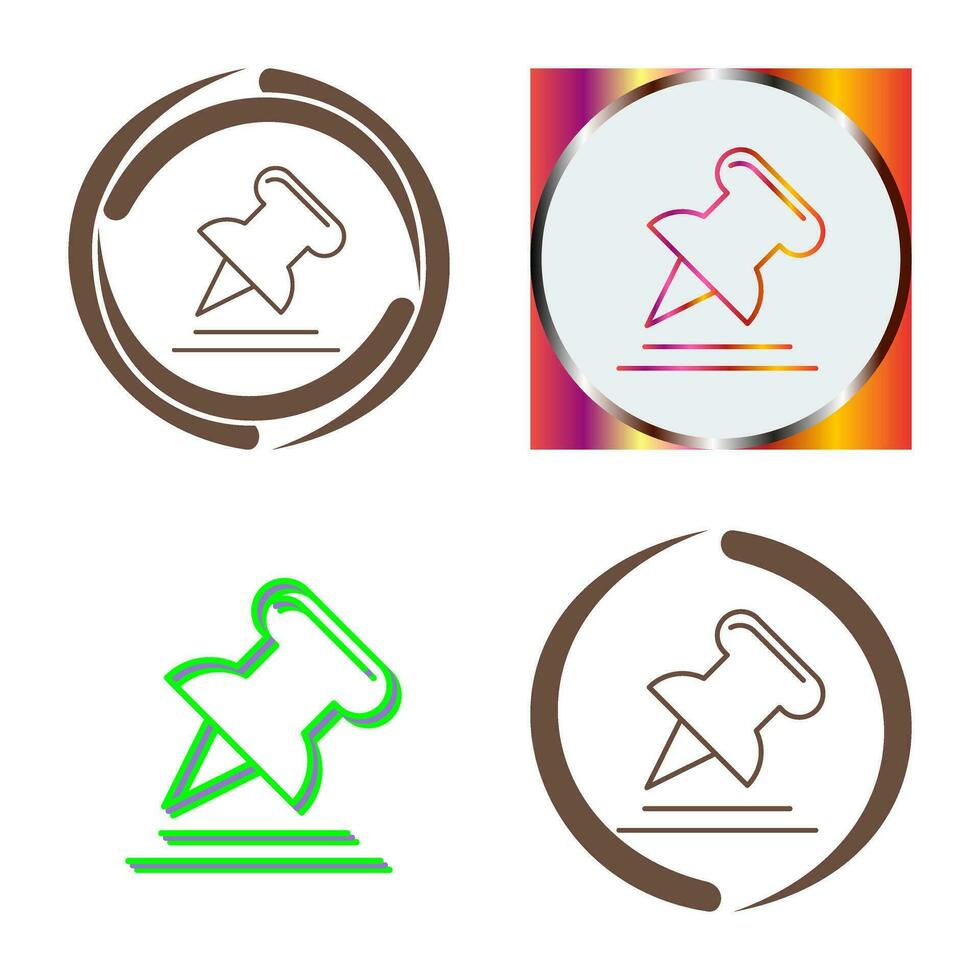 Pin Vector Icon
