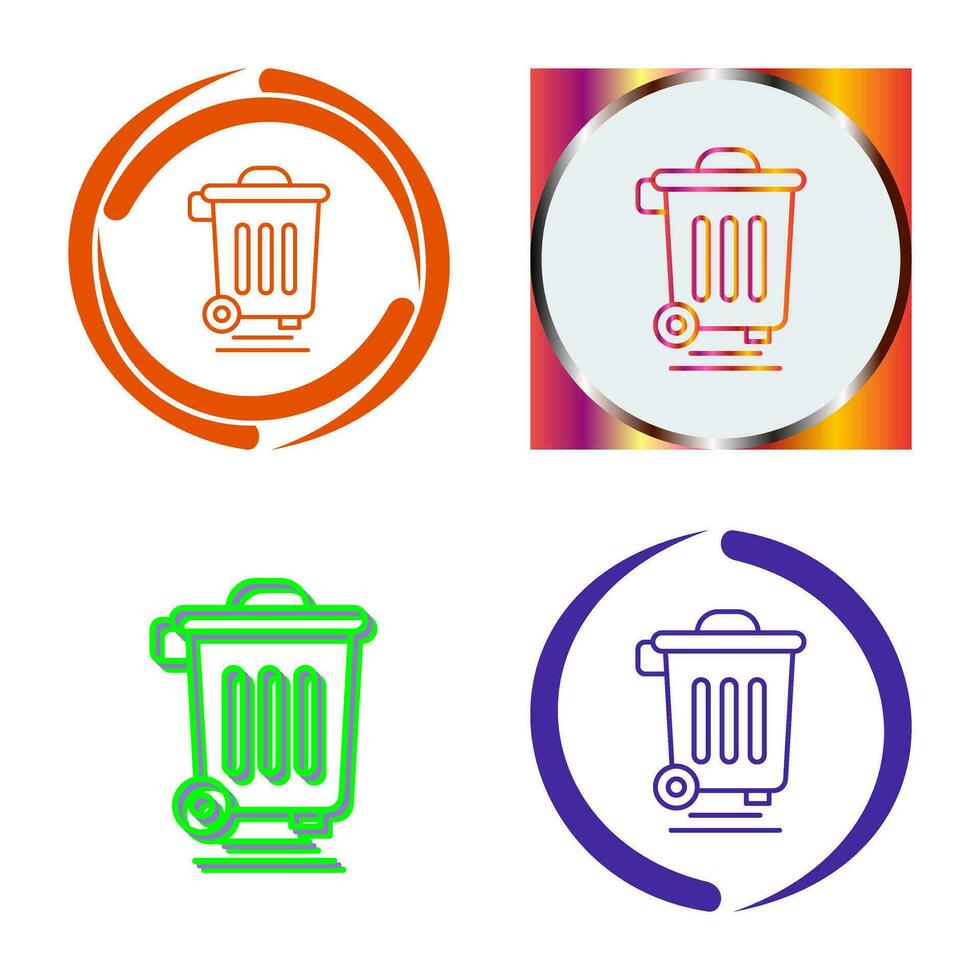 Dustbin Vector Icon