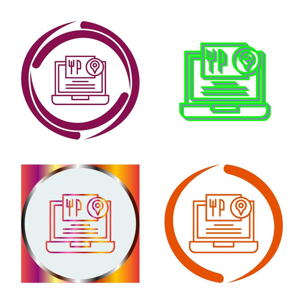 Food Delivery Vector Icon