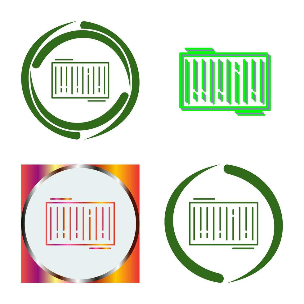 Barcode Vector Icon