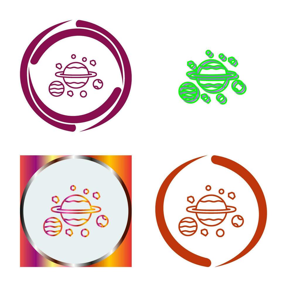 Planets Vector Icon