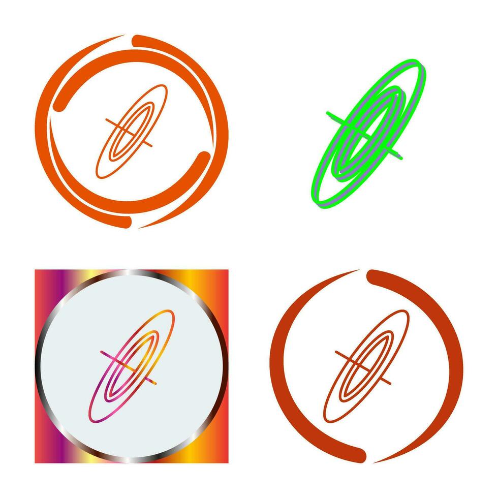 Black Hole Vector Icon