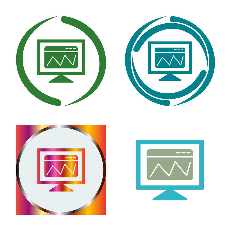 Web Analysis Vector Icon