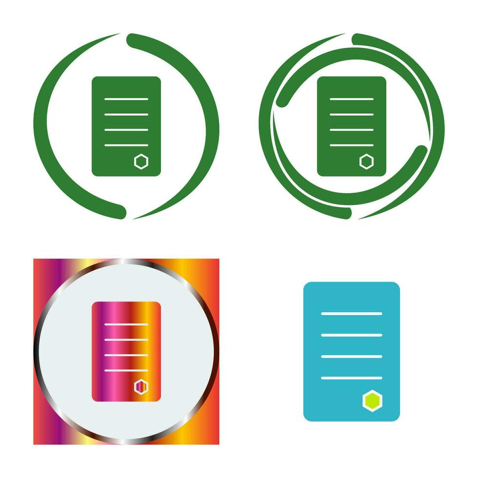 Unique Reports Vector Icon