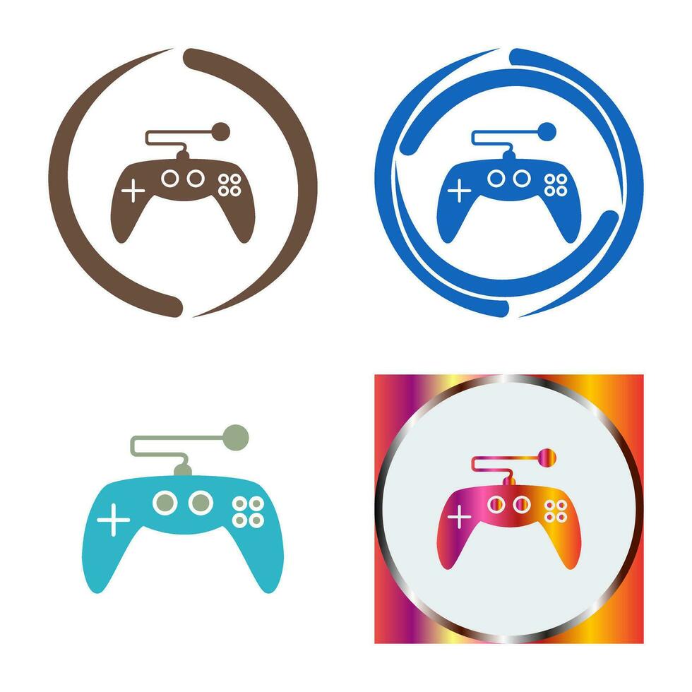 Unique Gaming Control Vector Icon