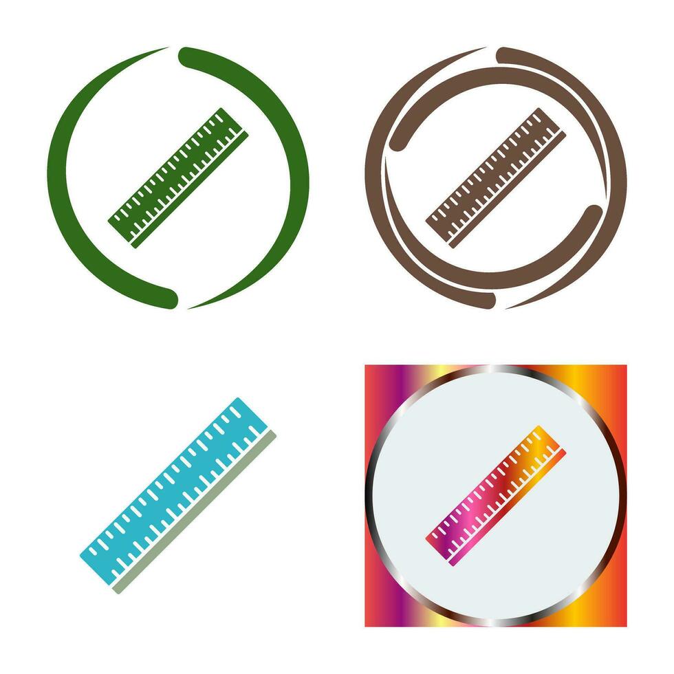 Ruler Vector Icon