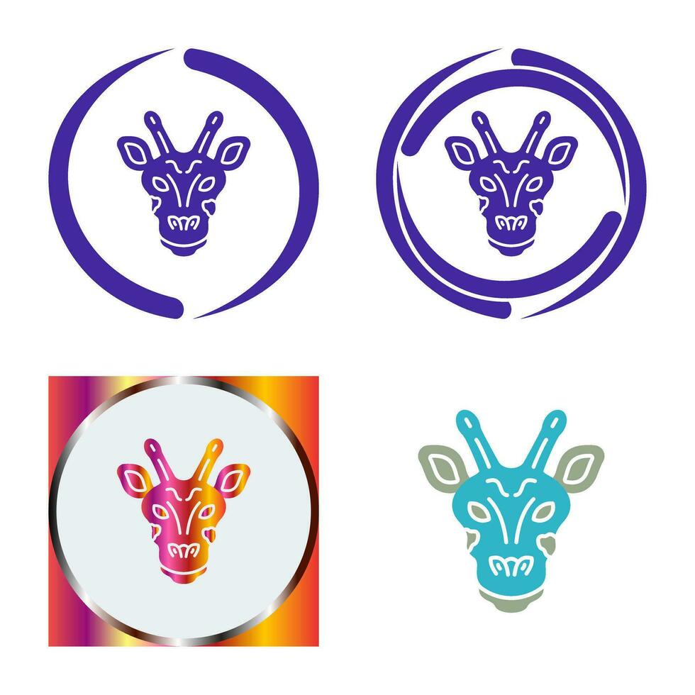 Giraffe Vector Icon