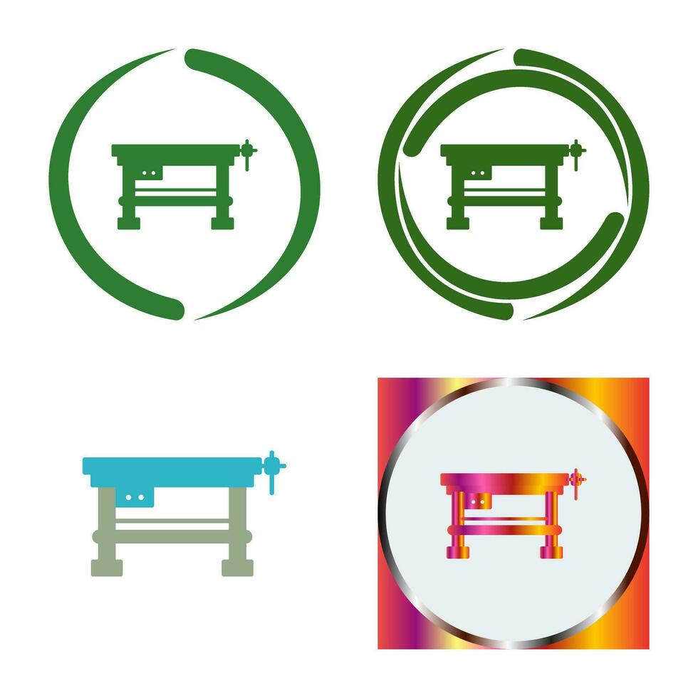 Work Bench Vector Icon
