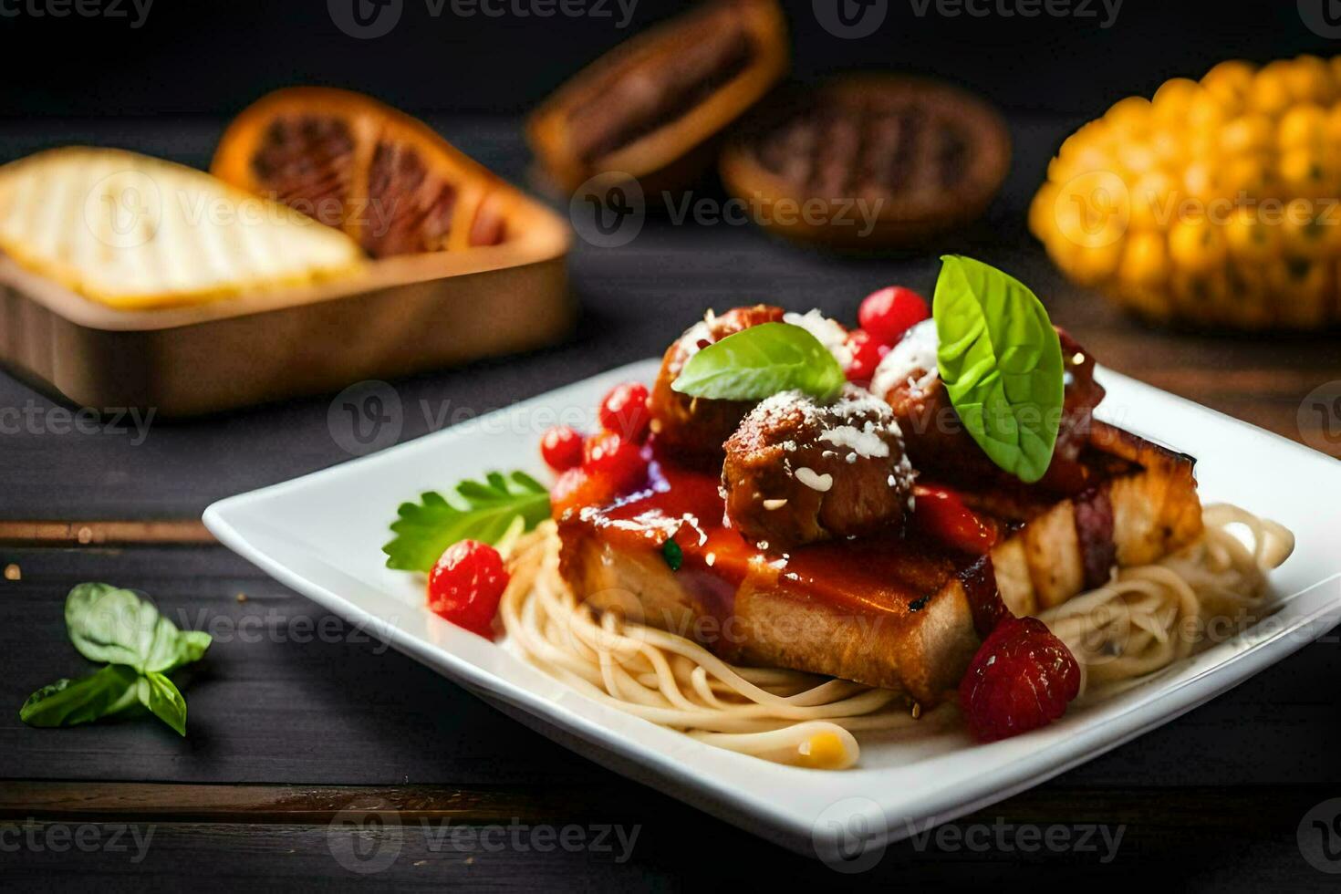 the best food trucks in the usa. AI-Generated photo