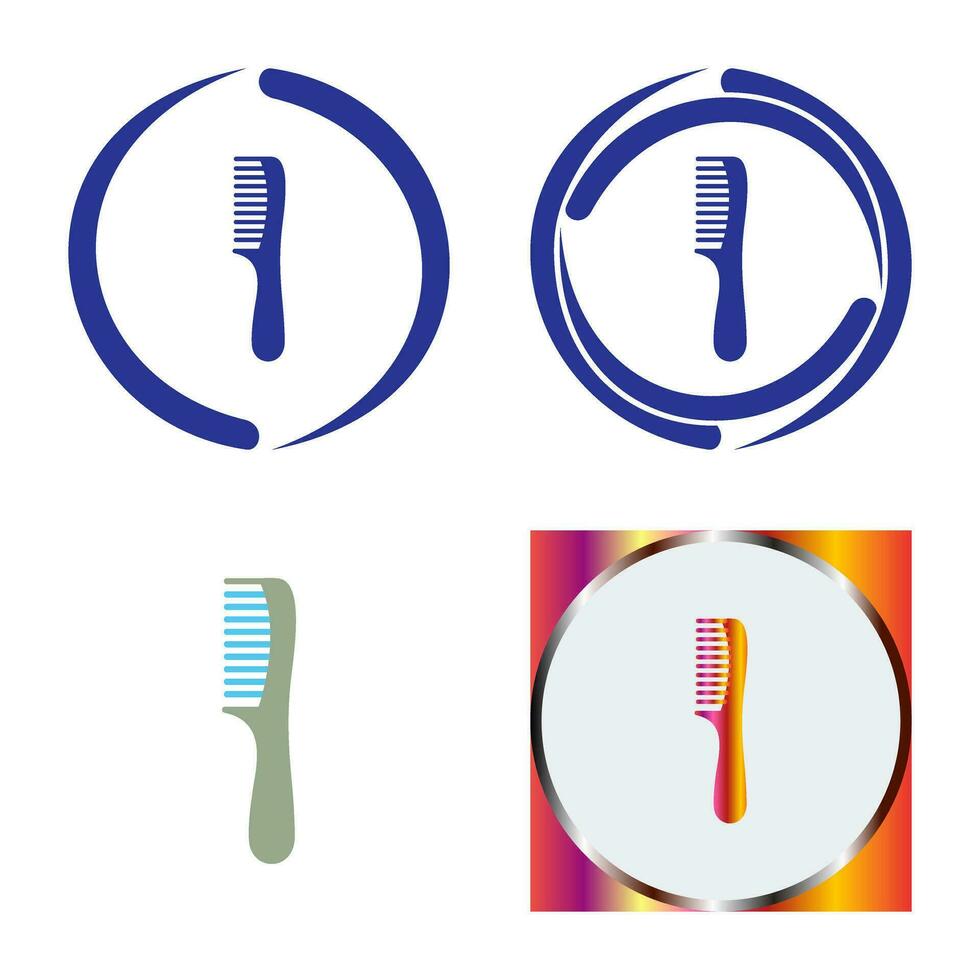 Comb Vector Icon