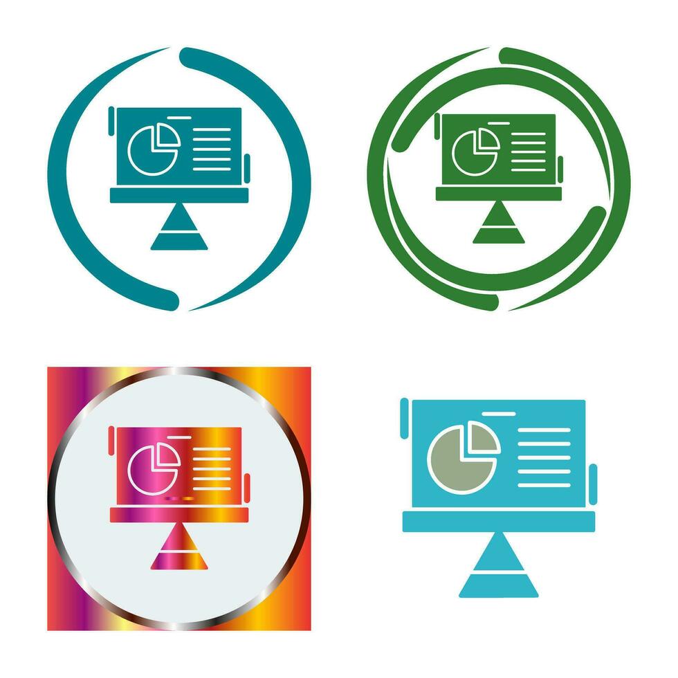 Pie Chart Vector Icon