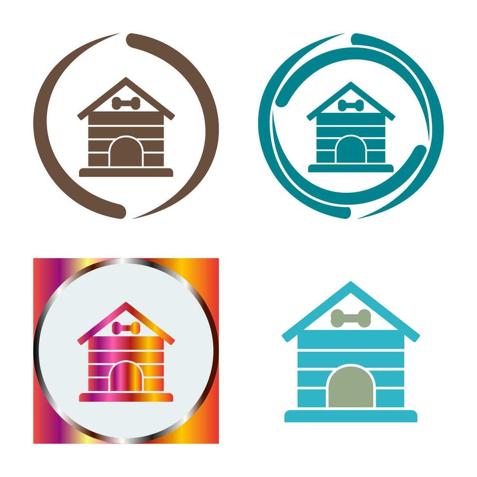 Dog House Vector Icon