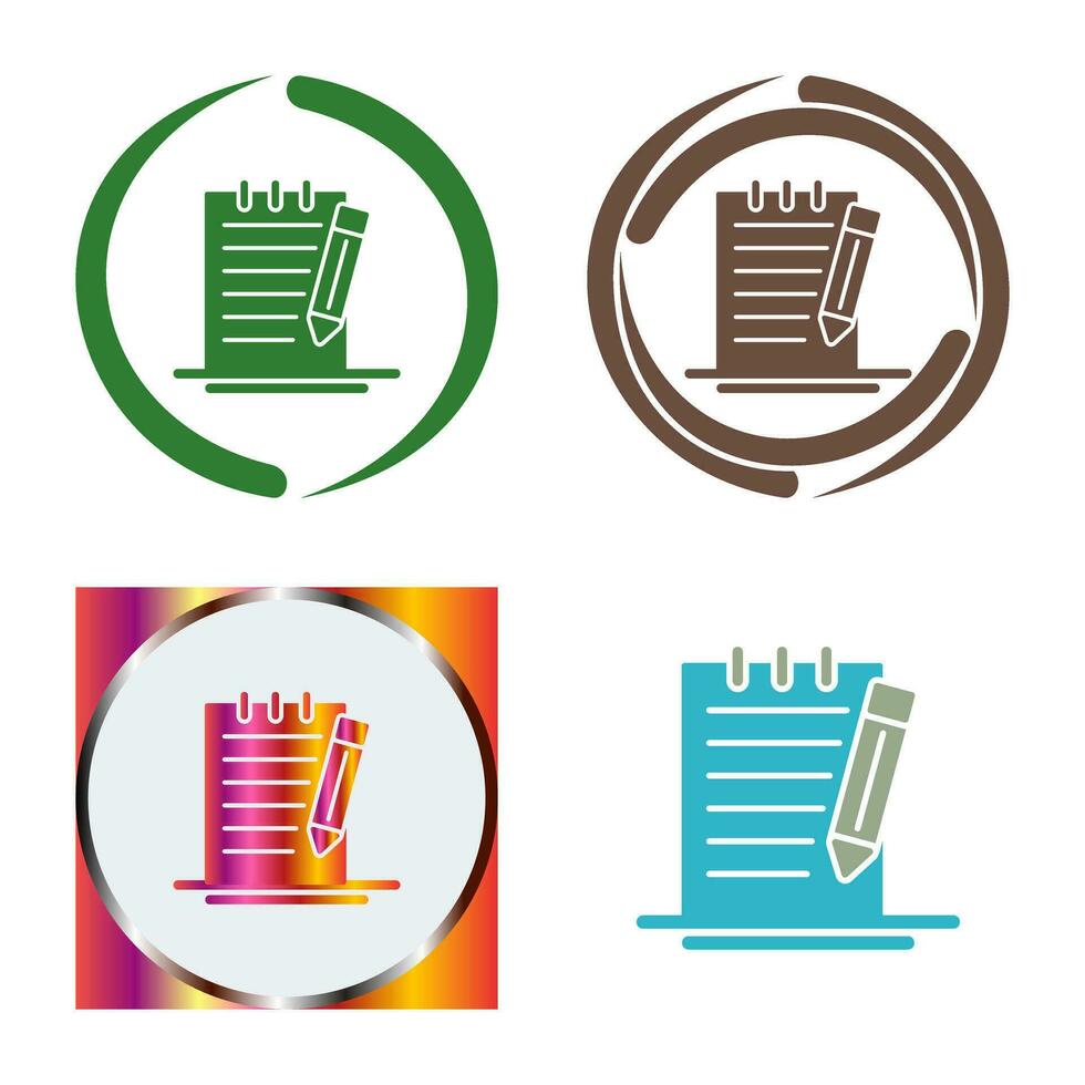 Check Up List Vector Icon