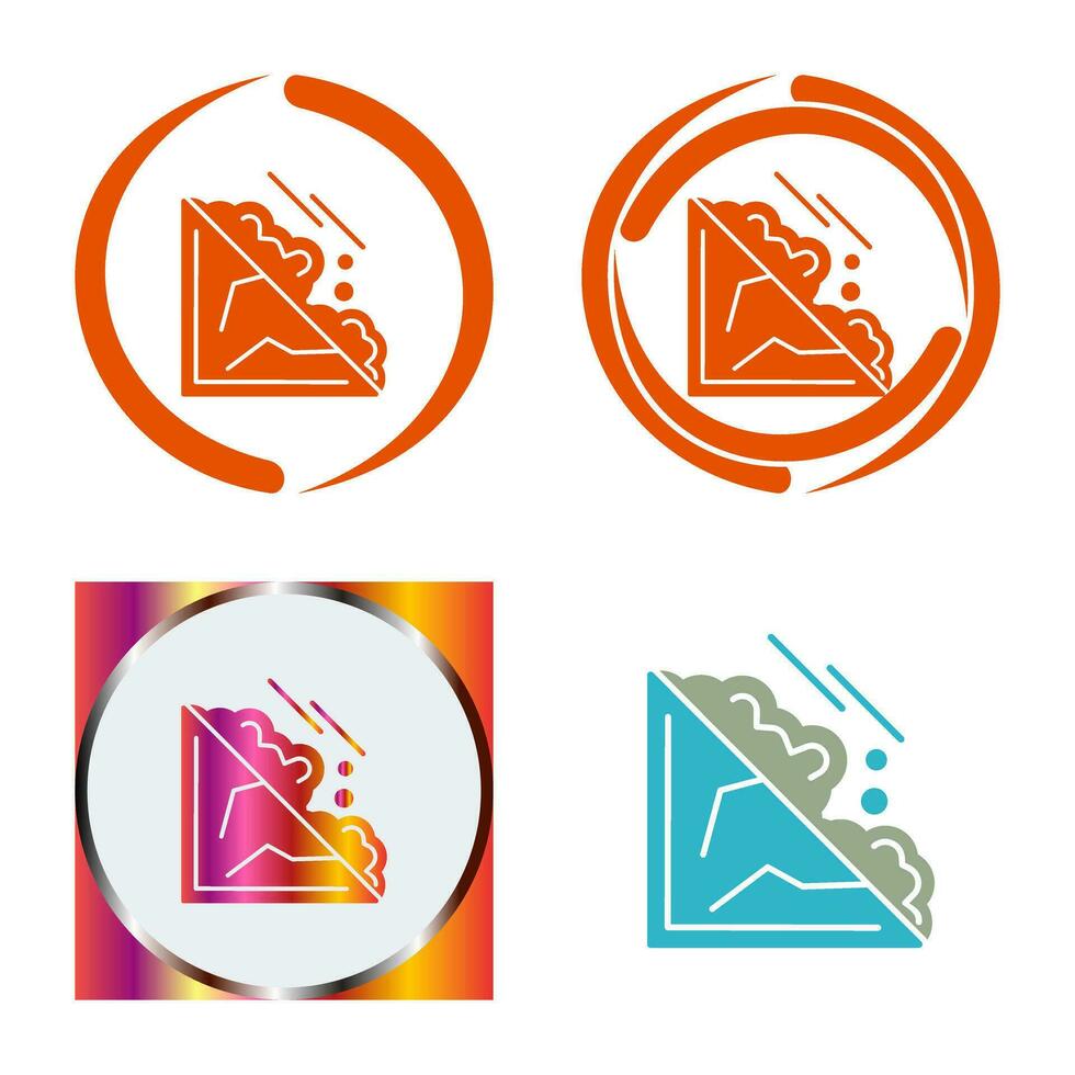 Avalanche Vector Icon