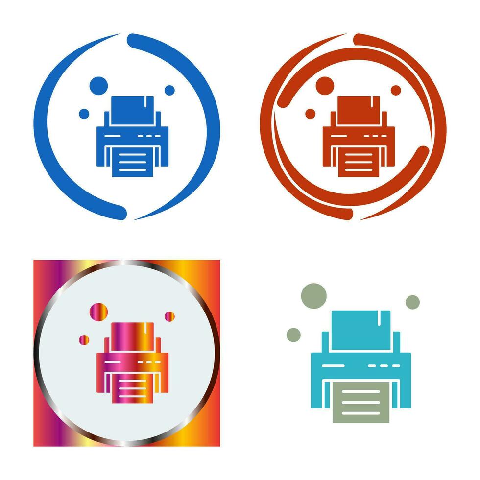 Printer Vector Icon