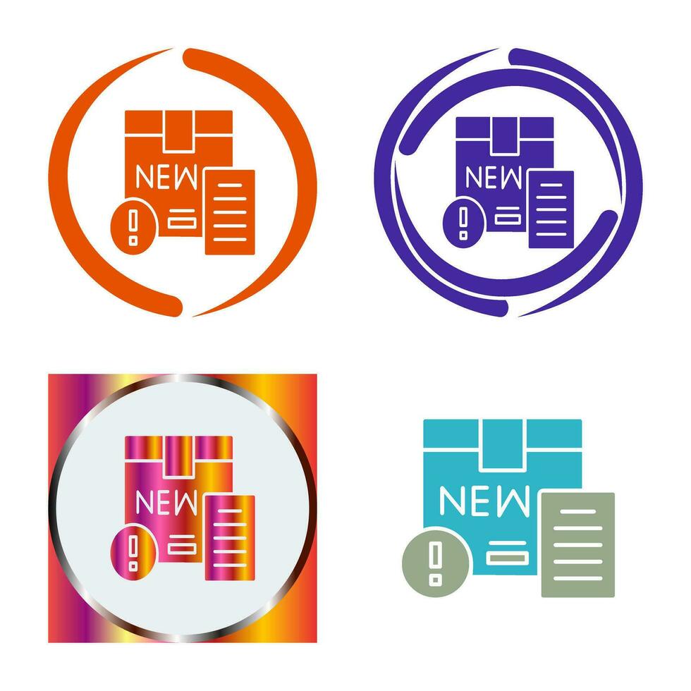 New Product Vector Icon