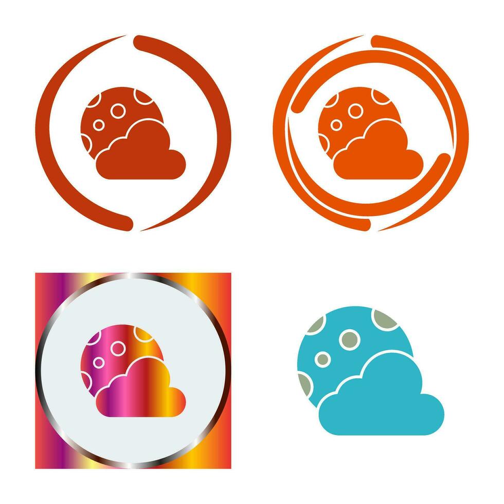 Moon Vector Icon