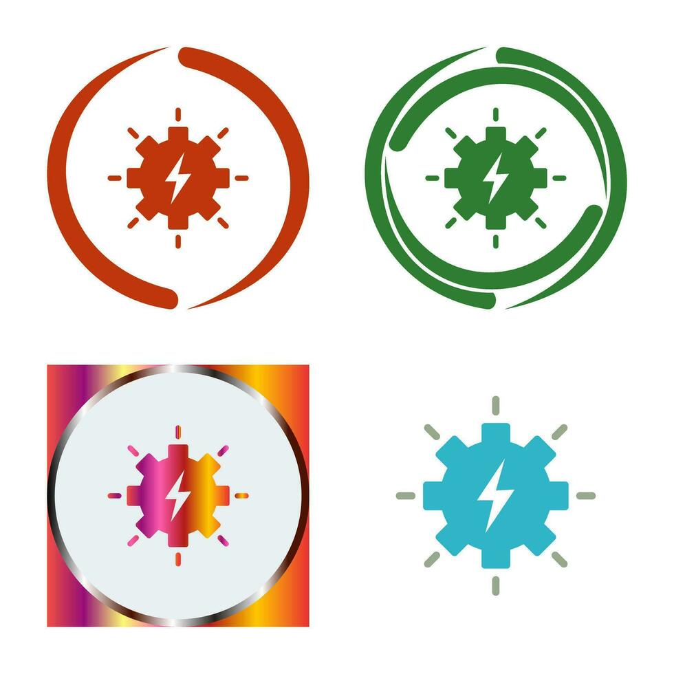 Electricity Vector Icon