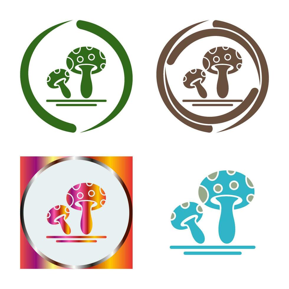 Mushroom Vector Icon