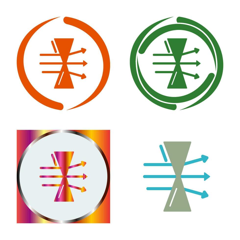 Dispersion Vector Icon