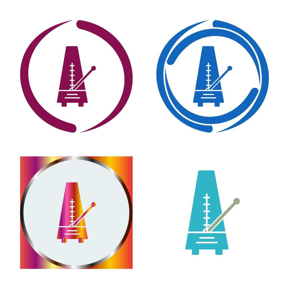 Metronome Vector Icon