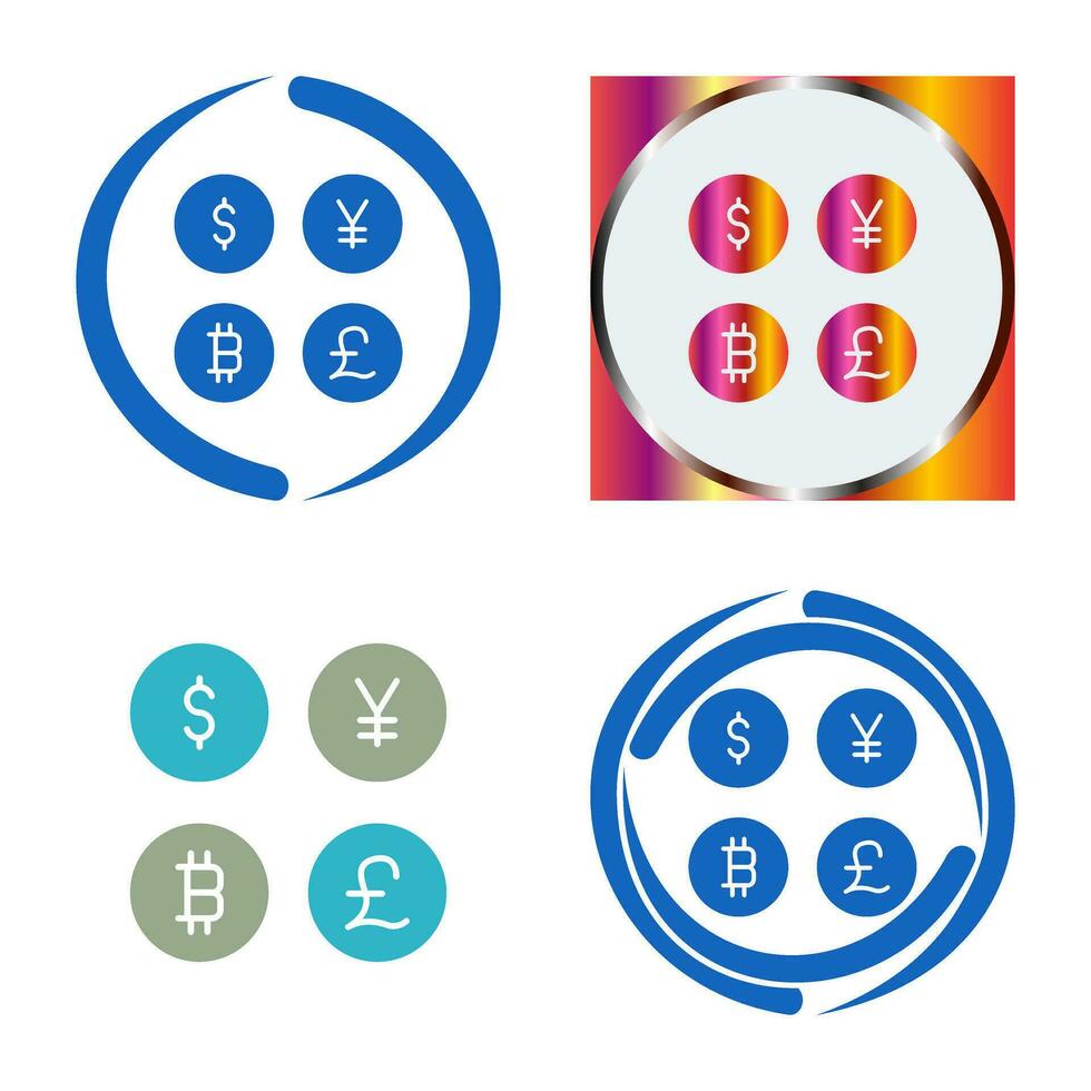 Currency Symbols Vector Icon