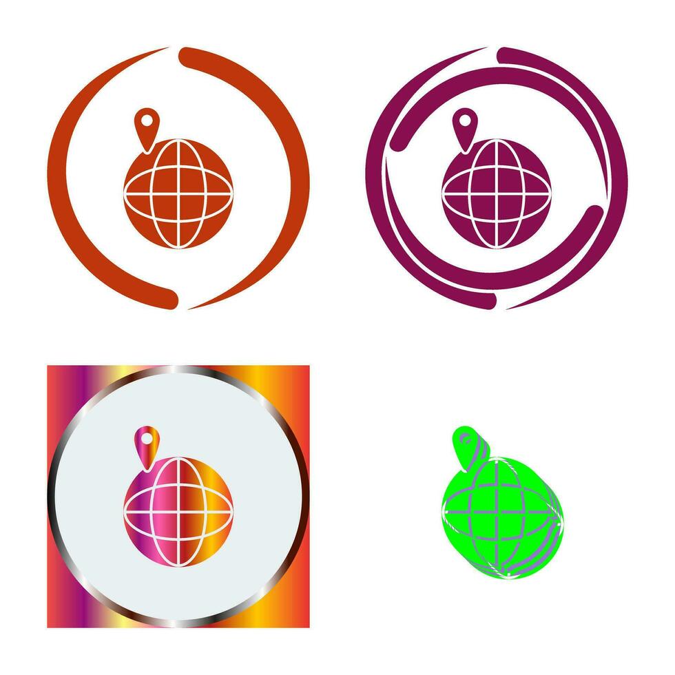 Vacation Spots Vector Icon