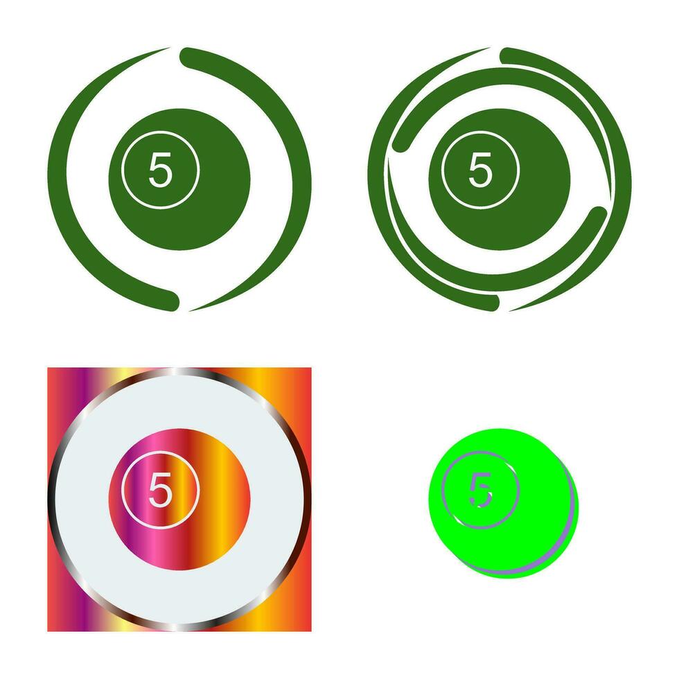 Pool Balls Vector Icon