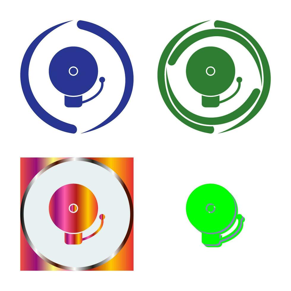 Unique Alarm Vector Icon