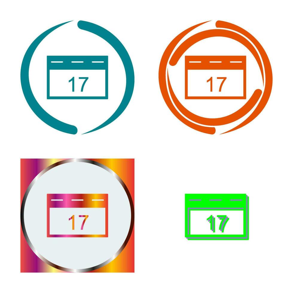 Unique Event Management Vector Icon