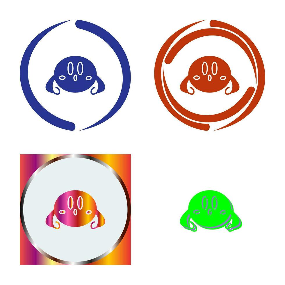 Unique Game Character Vector Icon