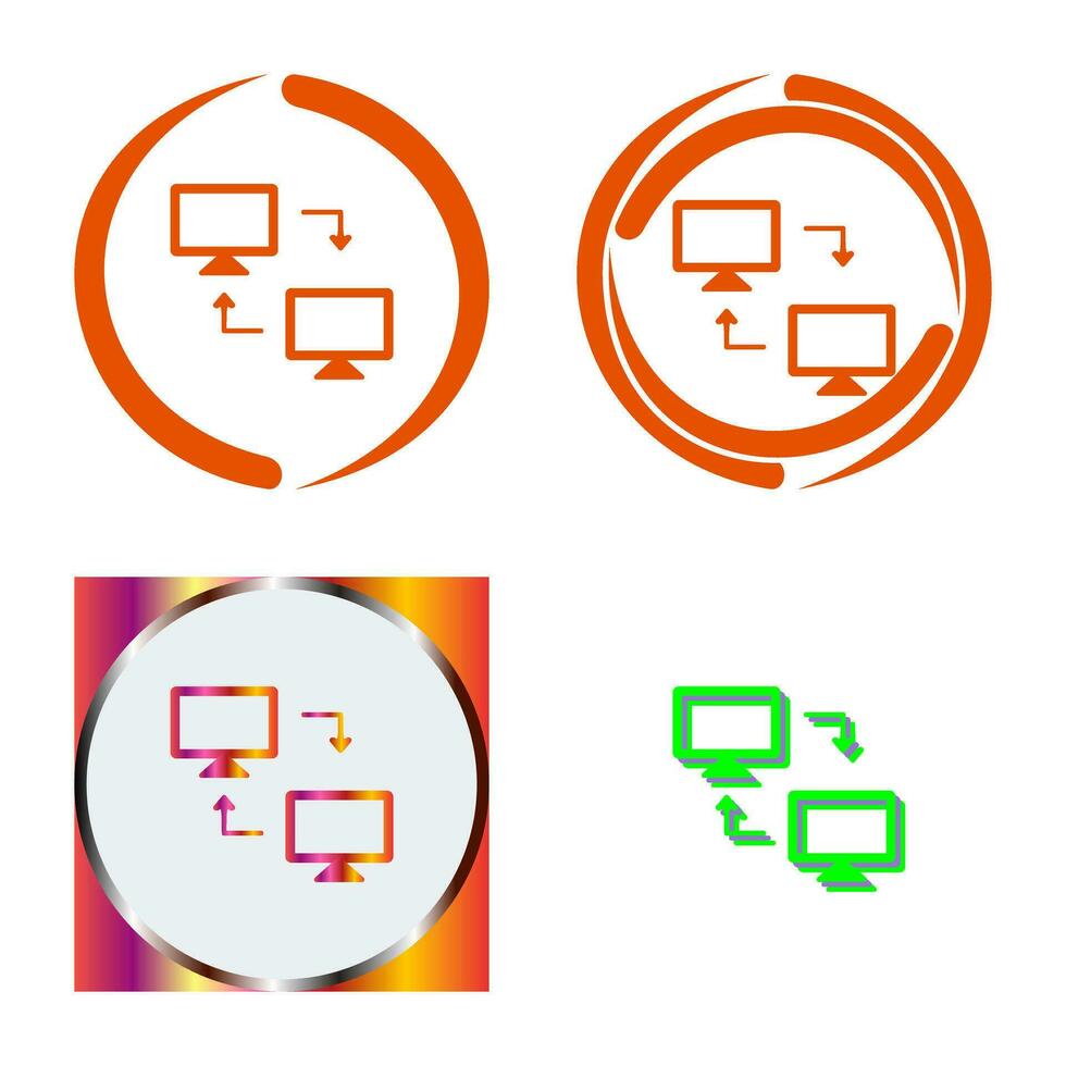 Sharing Systems Vector Icon