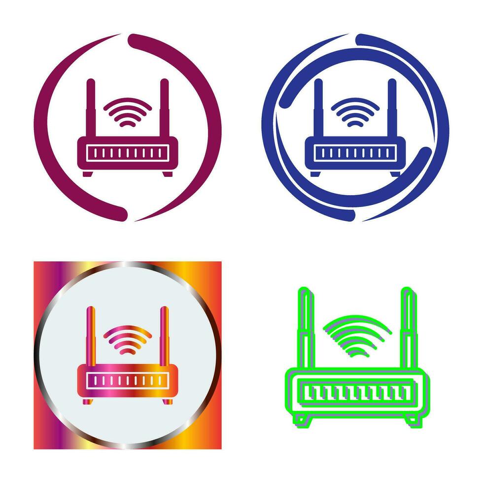 Wifi Router Vector Icon