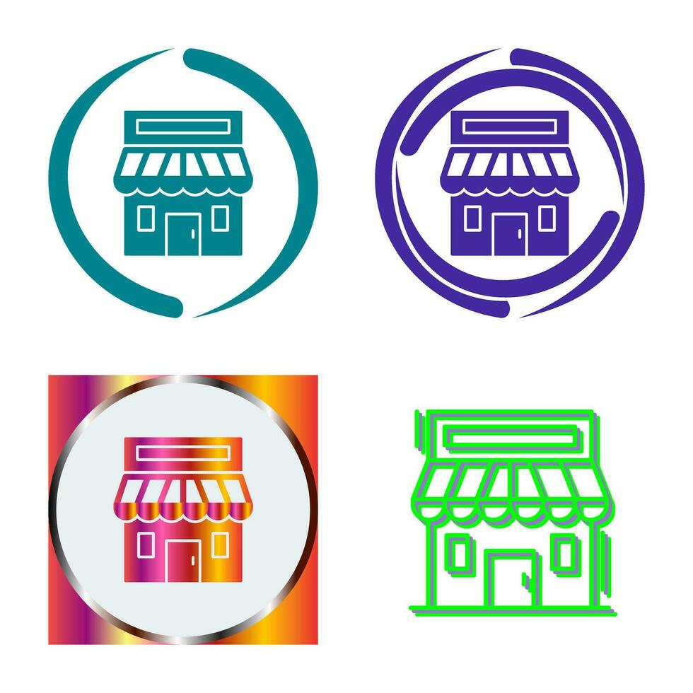 Retail Place Vector Icon