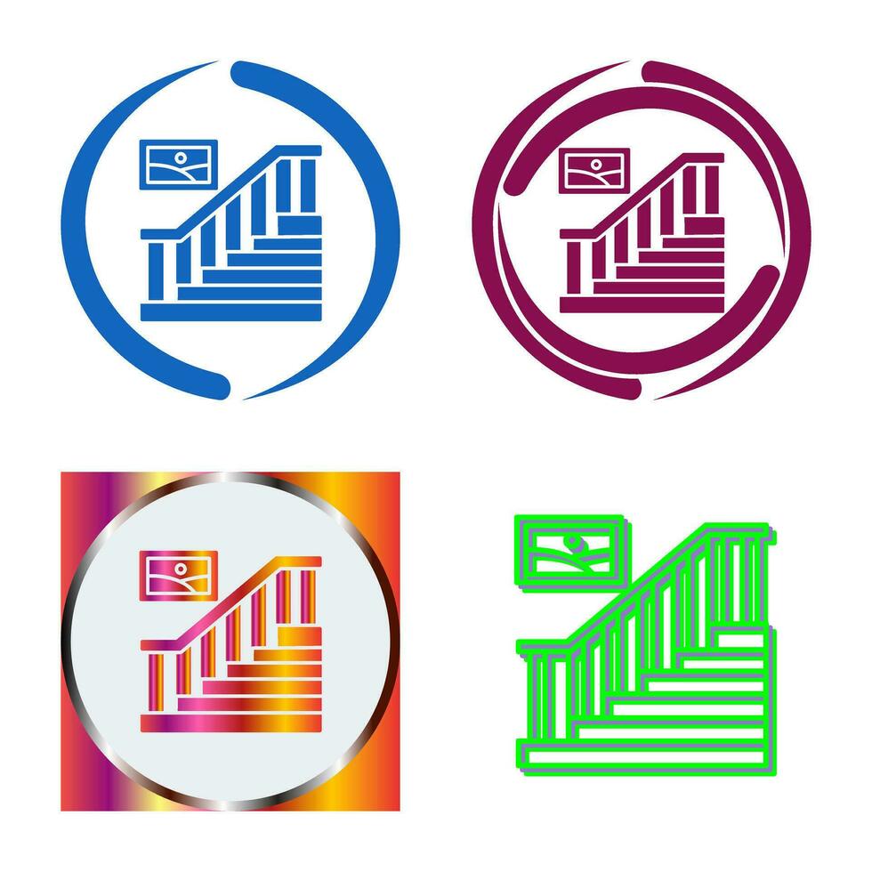 Stair Vector Icon