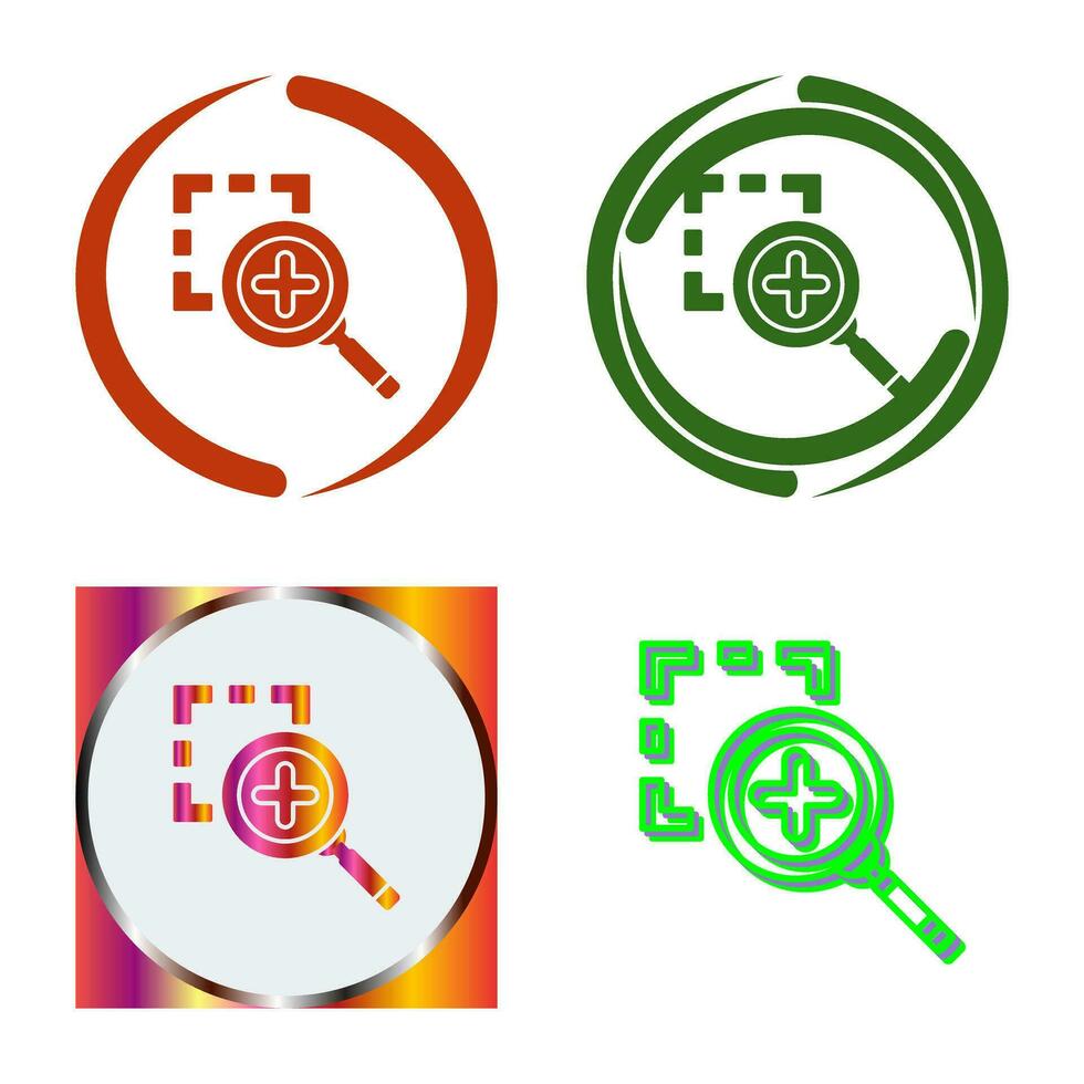 Zoom In Vector Icon
