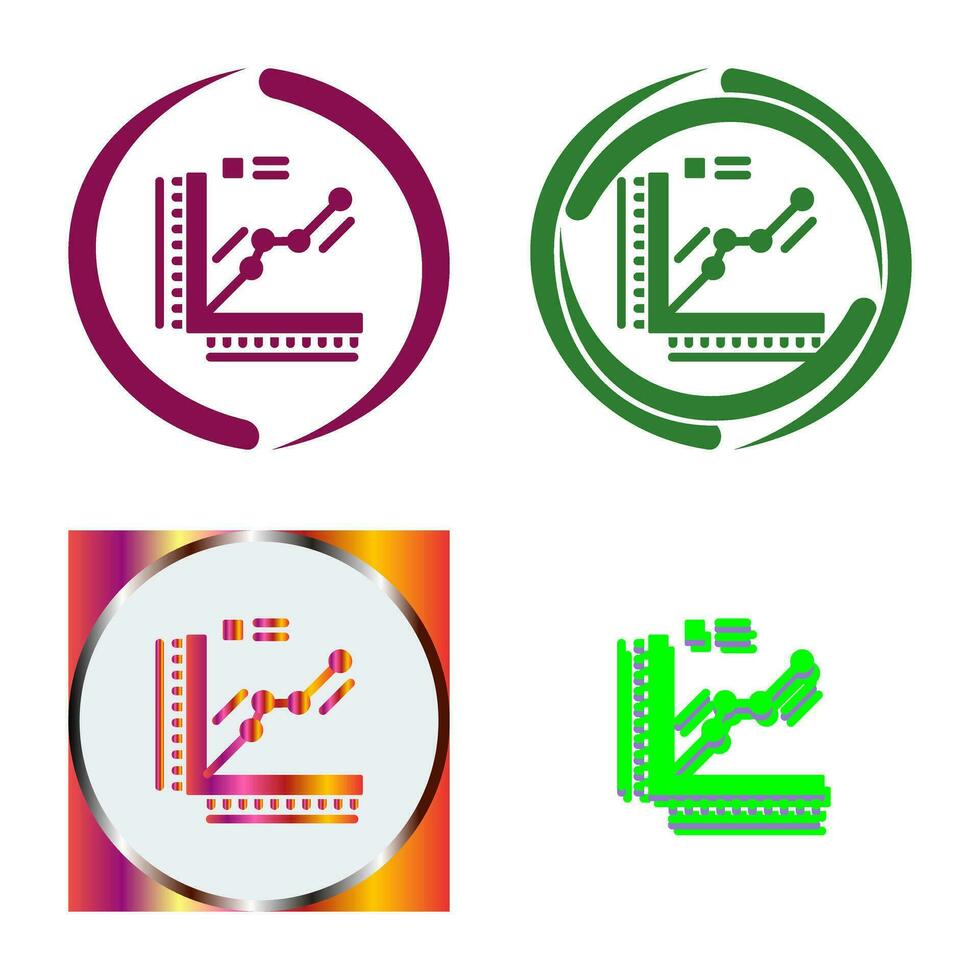 Graph Vector Icon