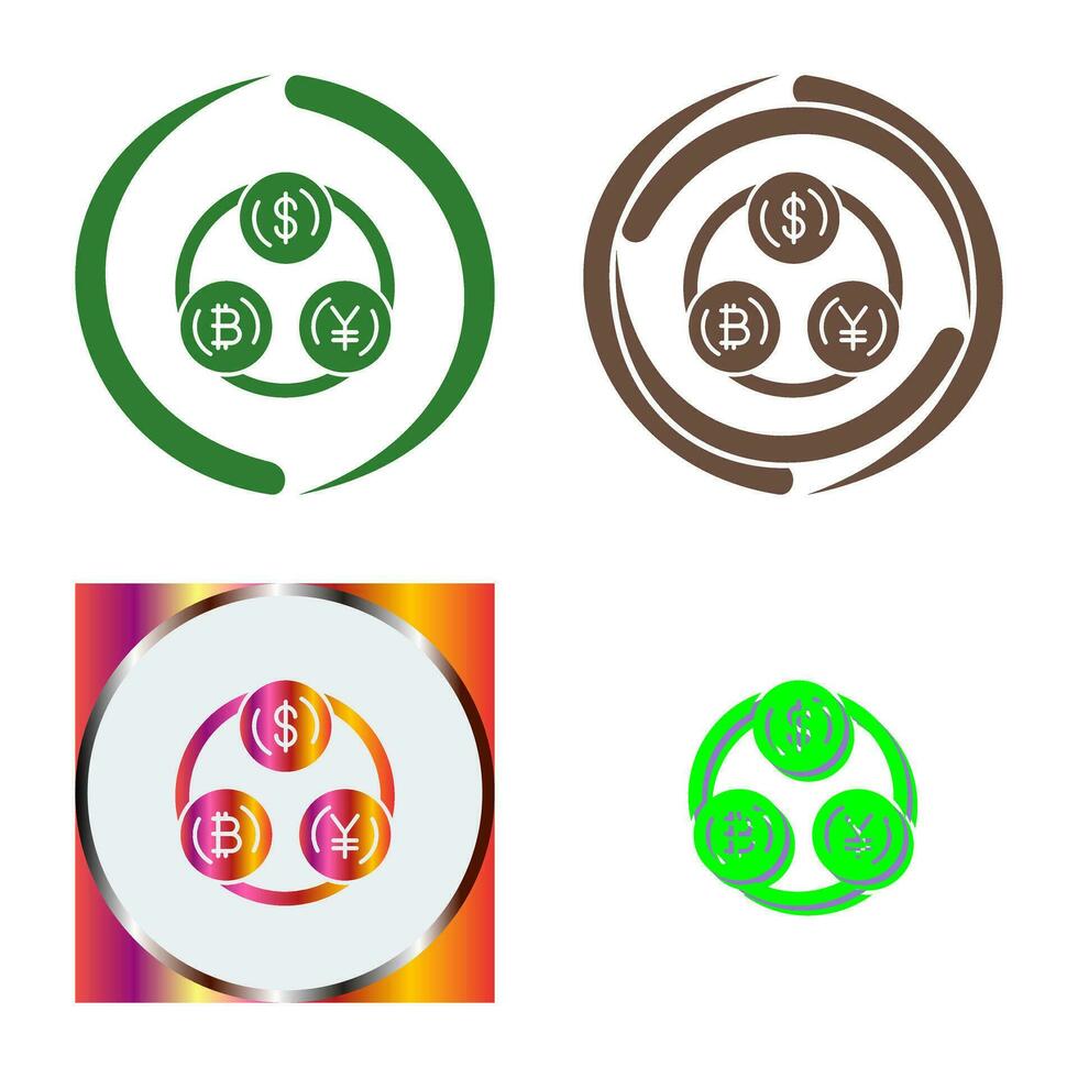 Currency Exchange Vector Icon