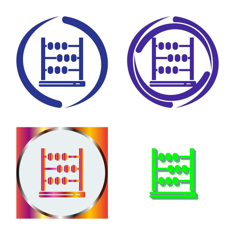 Abacus Vector Icon