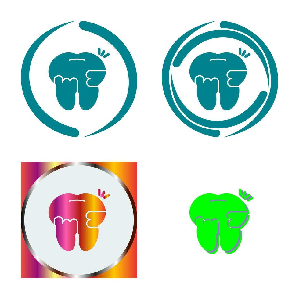 Toothache And Plaque Vector Icon