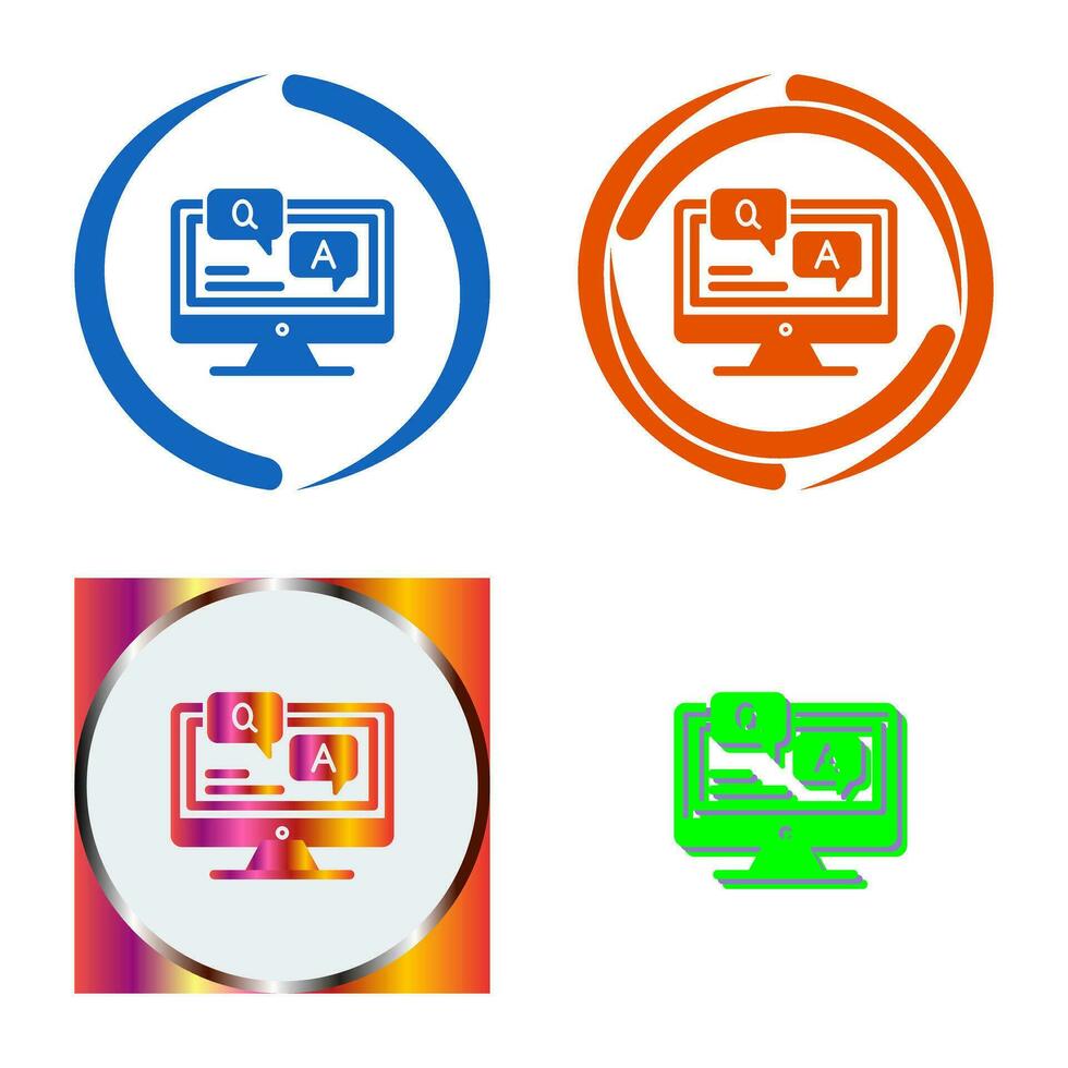 Faq Vector Icon