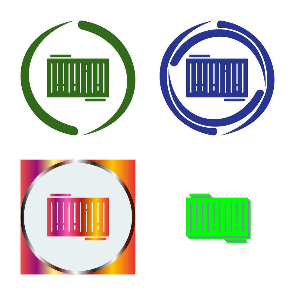 Barcode Vector Icon