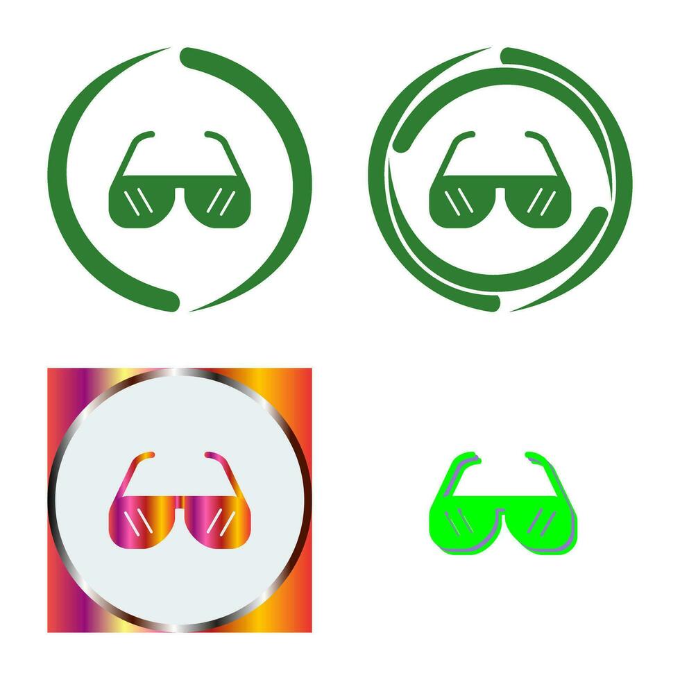Sun Glasses Vector Icon