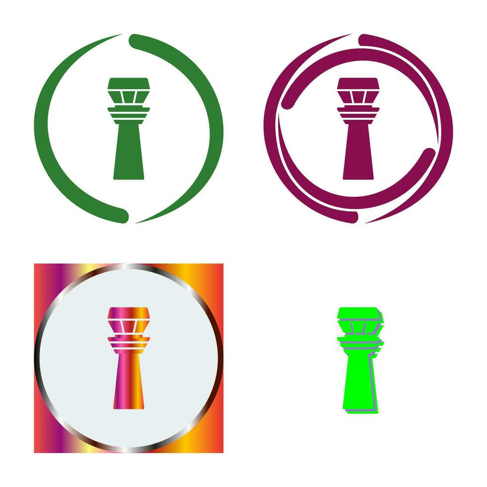 Control Tower Vector Icon